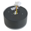 Светильник потолочный Feron HL456 12W, 230V, GX53, черный 51345