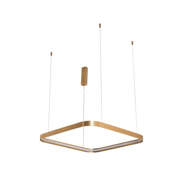 Подвесной светодиодный светильник Italline IT013-6024 gold 3000K