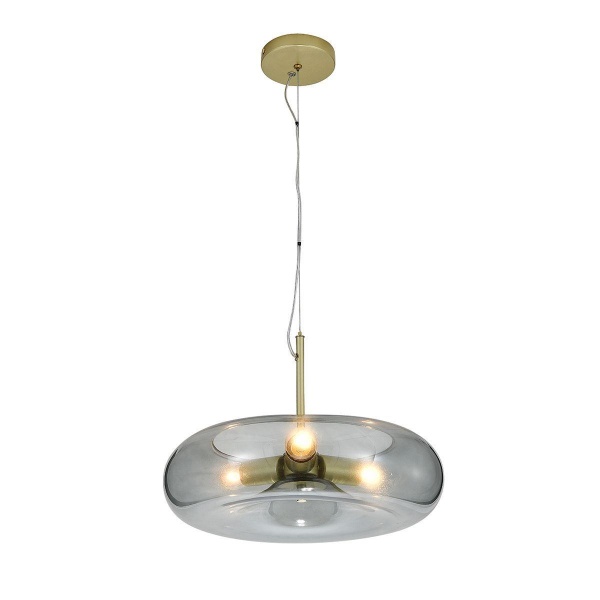 Подвесной светильник Indigo Leggero 11062/3P Smoke V000541