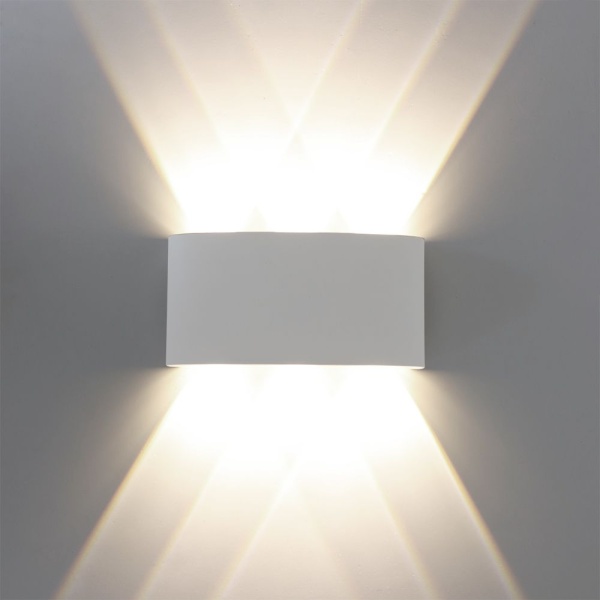 Уличный настенный светодиодный светильник Arte Lamp Bosto A3122AL-6WH