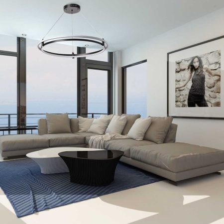 Подвесной светодиодный светильник De Markt Ральф 675014802