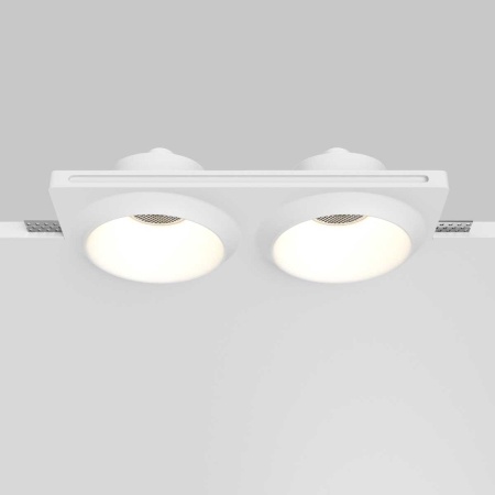 Встраиваемый светильник Maytoni Technical DL124-GU10-02-TRS-W