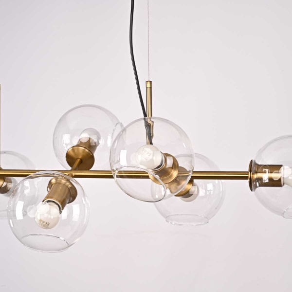 Подвесная люстра Imperium Loft Staggered Glass 107263-22