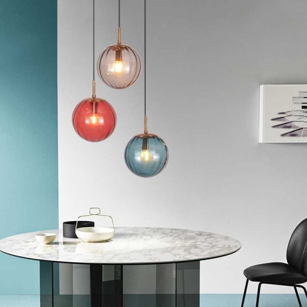 Подвесной светильник Imperium Loft Aska D150 Purple 288908-26