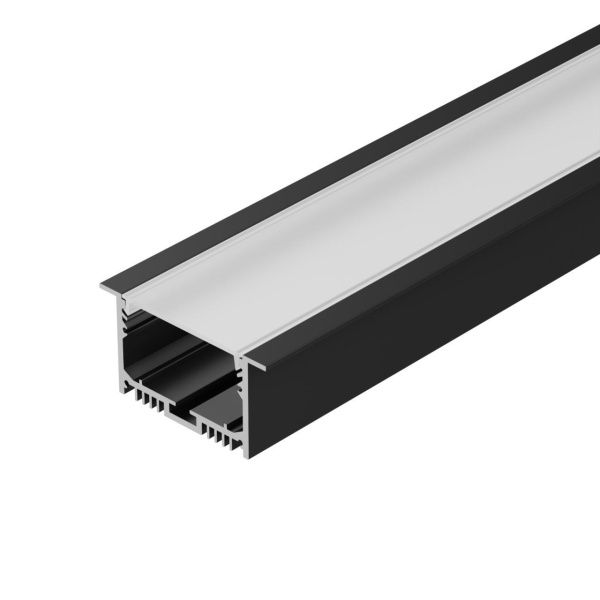 Профиль SL-LINIA62-F-2000 BLACK (BY) Arlight 062590