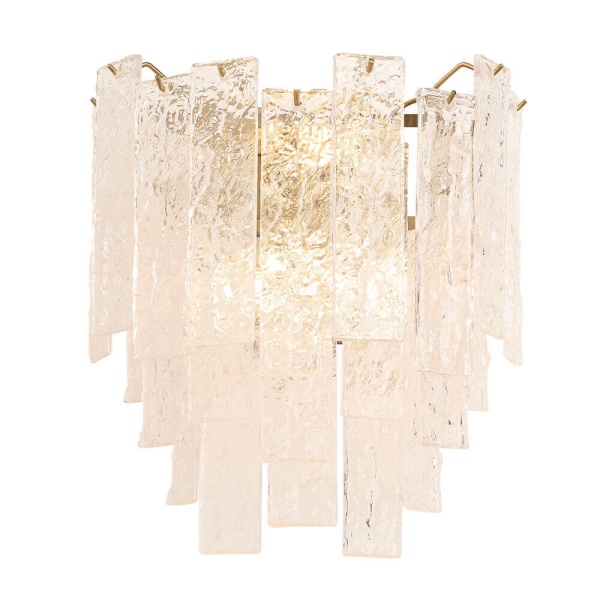 Настенный светильник Crystal Lux Ricardo AP3 Brass