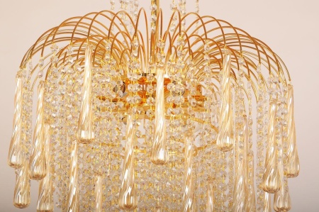 Подвесная люстра Abrasax Greta L.7101-6AMBER