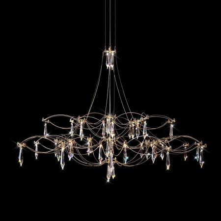 Подвесная люстра Loft IT Mira 10590/1000 Silver Asfour