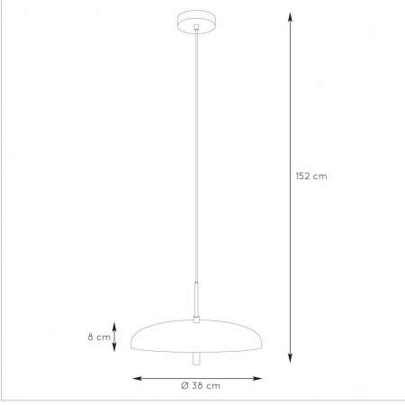 Подвесной светильник Lucide Elgin 03431/38/30