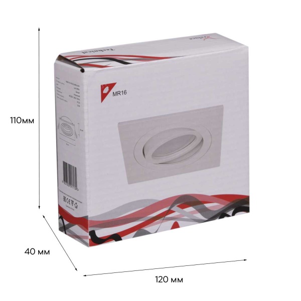 Точечный светильник Reluce Technical 16061-9.0-001LD MR16 WT