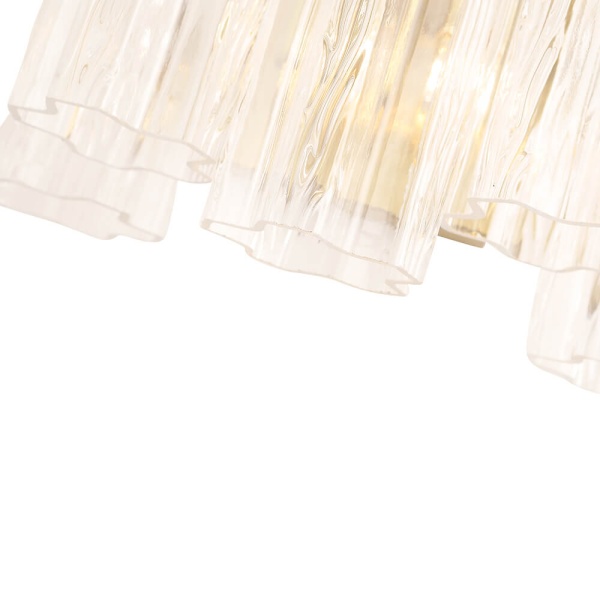 Настенный светильник Crystal Lux Rose AP2 Brass