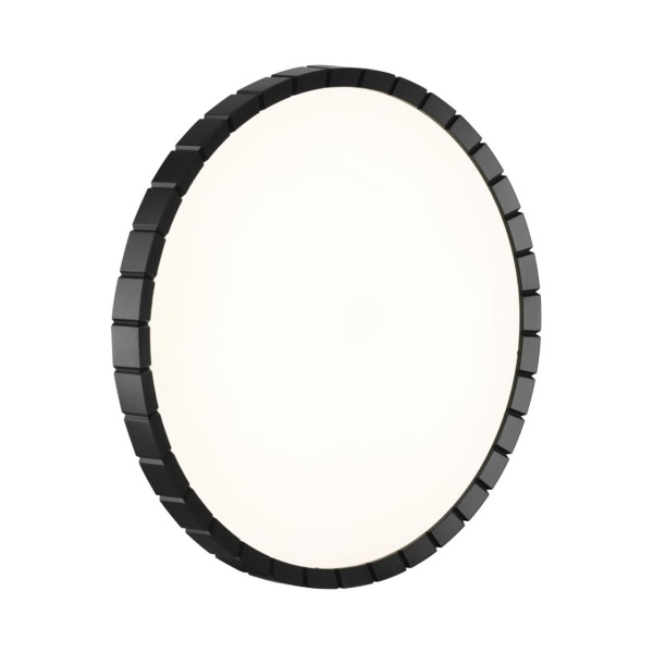 Настенно-потолочный светодиодный светильник Sonex Pale Atabi Black 7649/DLN