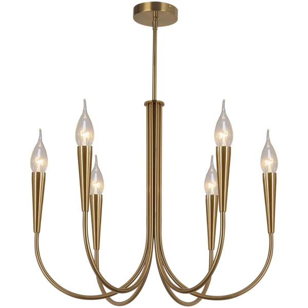 Потолочный светильник ILLUMICO IL0441-6P-79 BRASS VASE