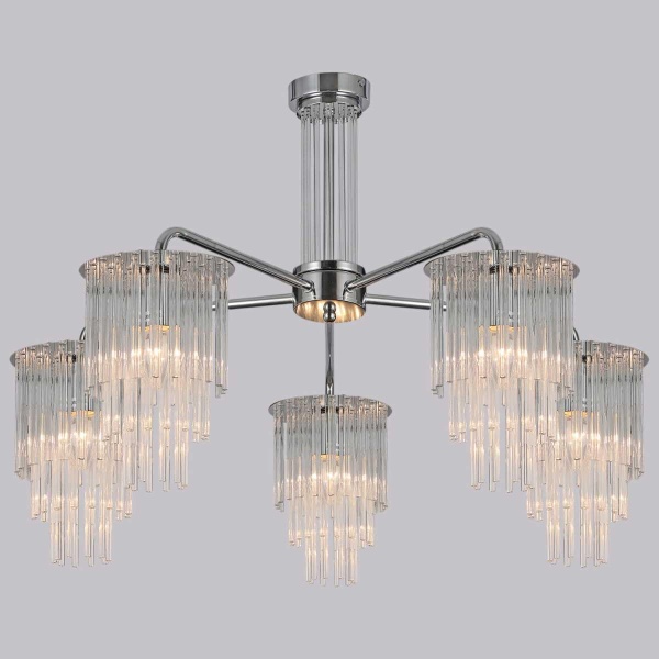 Потолочный светильник ILLUMICO IL0109-5P-79 CR