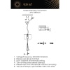 Подвесной светильник Aployt Kinia APL.708.16.01