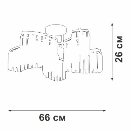 Люстра Vitaluce V5884-0/10PL