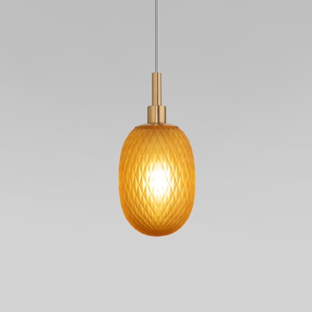 Подвесной светильник Eurosvet Pineapple 50266/1 янтарный