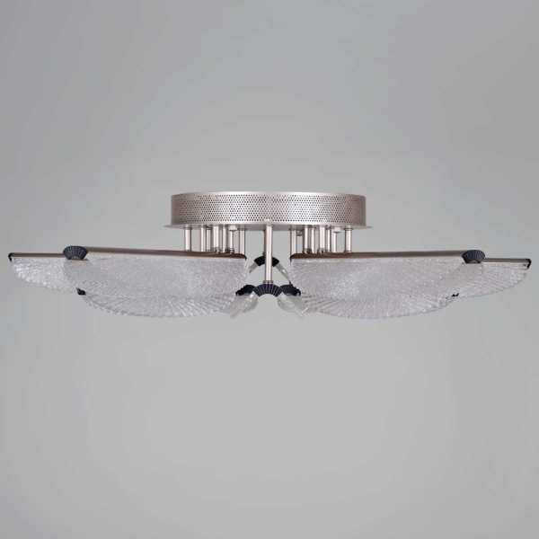 Потолочный светильник Reluce 00490-0.3-5+5 champagne silver