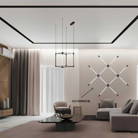 Подвесной светильник Crystal Lux CLT 039C12 BL