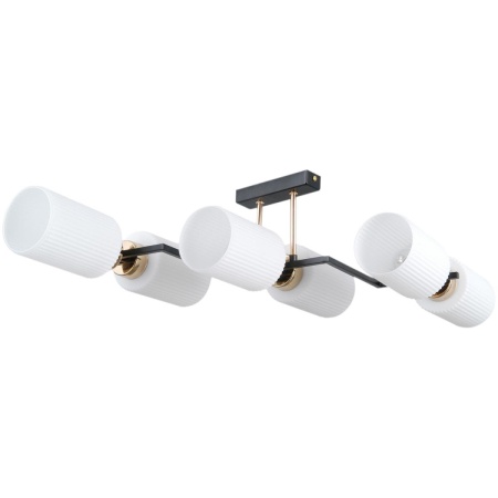 Потолочный светильник ILLUMICO IL0809-6ASQ-25 BK AB NAPLES