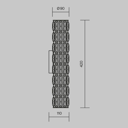 Бра Maytoni Talento DIA008WL-02CH