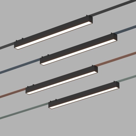 Трековый светильник Denkirs Belty Linear DK5576-BK
