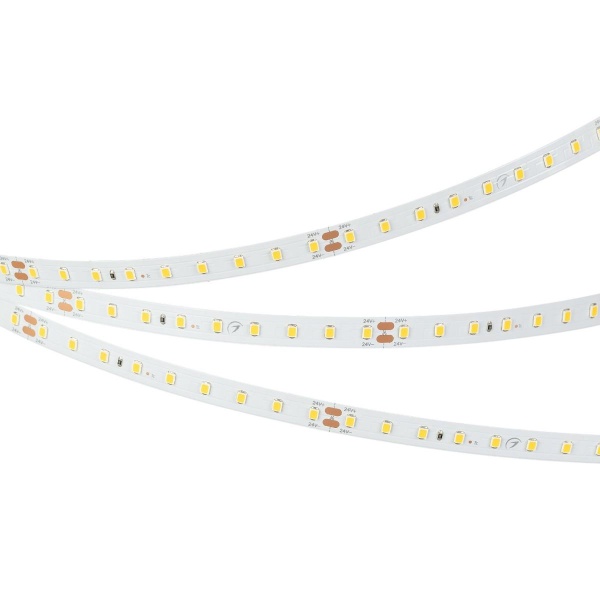 Светодиодная лента Arlight 4,8W/m 90LED/m 2835SMD холодный белый 5M RT-A90-10mm 24V White6000 038779