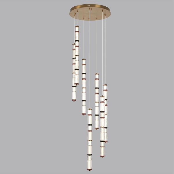 Каскадная люстра Odeon Light Collier L-Vision 5455/210L