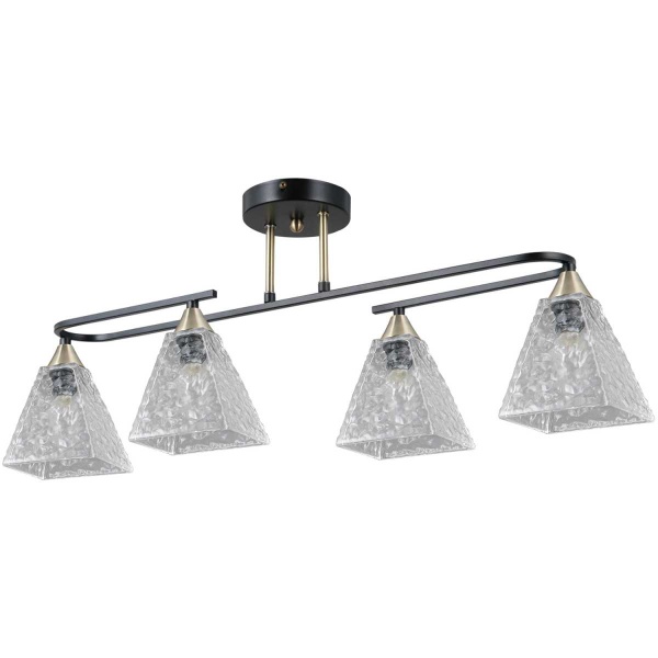 Потолочный светильник ILLUMICO IL0782-4CSQ-25 BK AB AREZZO