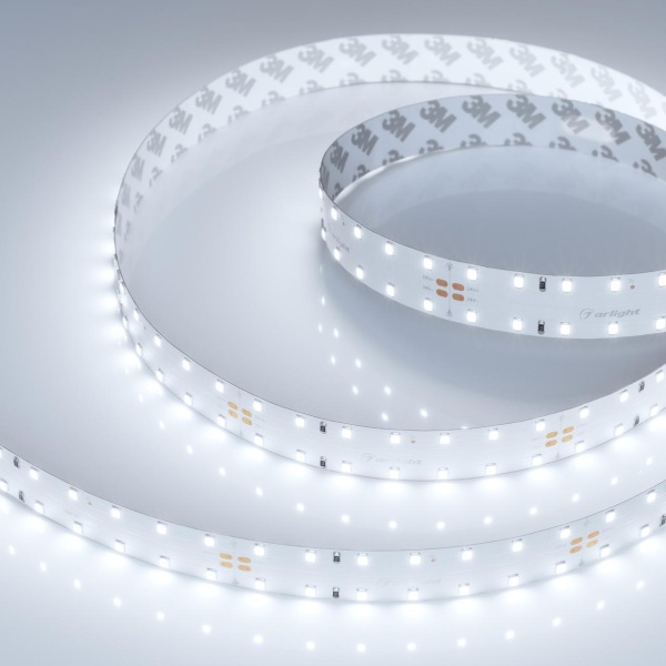 Светодиодная лента Arlight 22W/m 140LED/m 2835SMD холодный белый 4,7M 028111(2)