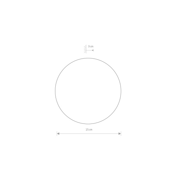 Настенный светильник Nowodvorski Ring Led S Gold 10317