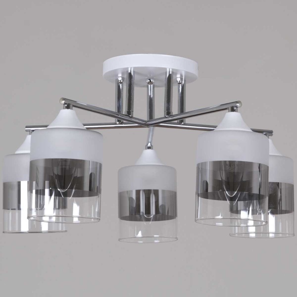 Потолочная люстра Reluce 06916-0.3-05 WH+CR
