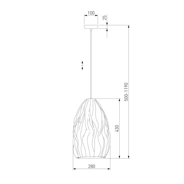 Подвесной светильник Eurosvet Sinki 30186/1 белый