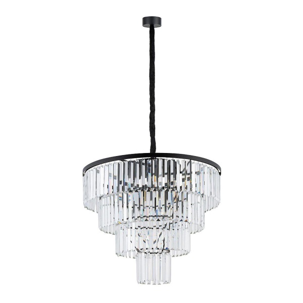 Подвесная люстра Nowodvorski Cristal L Black 7614