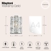 Настенный светильник Maytoni Gelid MOD184-WL-01-CH