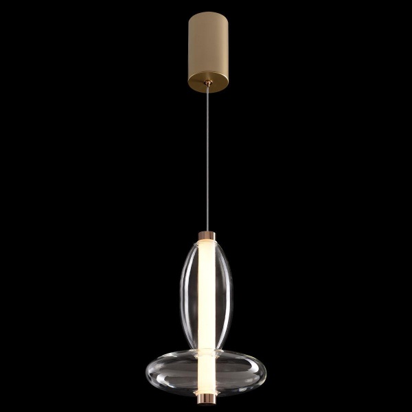 Подвесной светодиодный светильник Crystal Lux Quasar SP10W Led Transparent