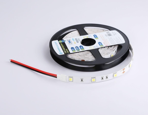 Светодиодная лента Ambrella Light 7,2W/m 30LED/m 5050SMD холодный белый 5M GS1803