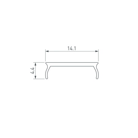 Рассеиватель Arlight для PHS F-Ka13-2000 045575
