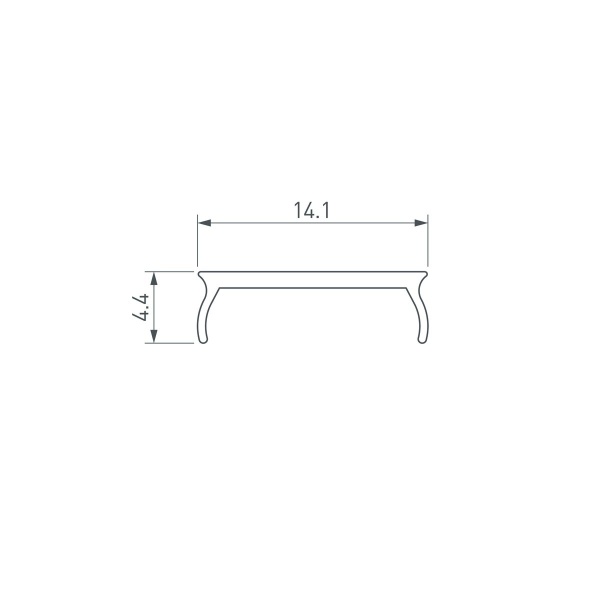 Рассеиватель Arlight для PHS F-Ka13-2000 045575