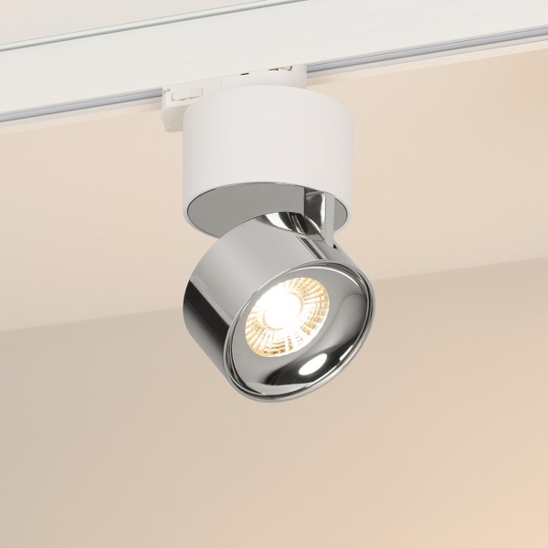 Светильник SP-PLURIO-TRACK-4TR-R77-9W Warm3000 (WH-CHR, 36 deg, 230V) Arlight 038118