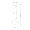 Подвесной светодиодный светильник Elektrostandard Conus 50316 LED a069333