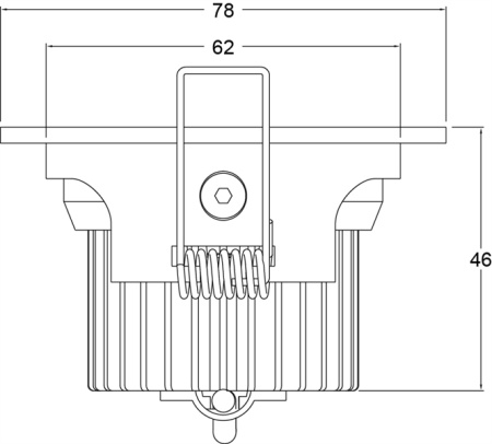 Встраиваемый светодиодный светильник Deko-Light COB 68 RGBW 565335