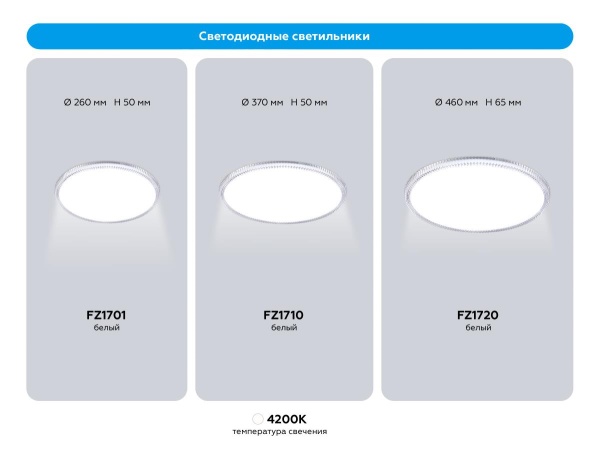 Светильник Ambrella Light ORBITAL FZ1720