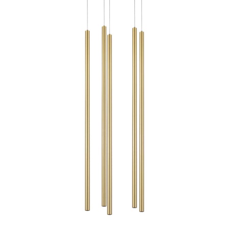 L5T747443 Люстра TUBO LED 25W 1600LM 25G ЗОЛОТО 4000K