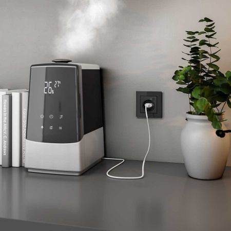 Розетка Wi-Fi Werkel (Умный дом) черный матовый W1171608 a056422