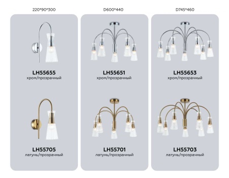 Настенный светильник Ambrella light High light LH55705