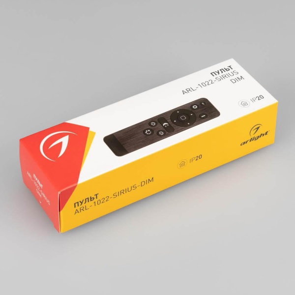 Пульт ДУ Arlight ARL-1022-Sirius-Dim Black 027143