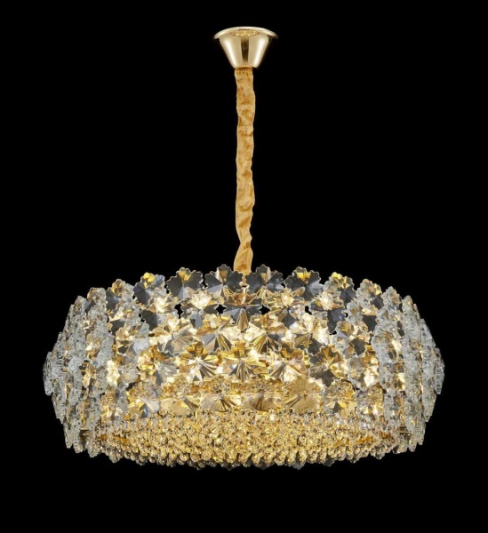 Люстра подвесная Alfa Light F2124-02 9头￠430*H400 Позолото