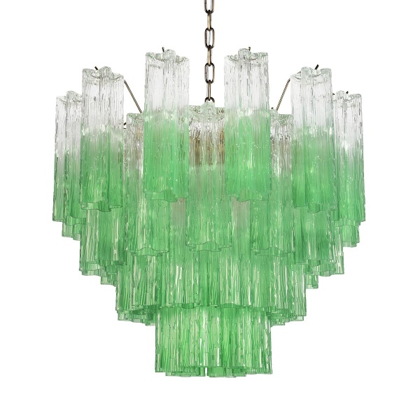 Подвесная люстра Loft IT Murano 10580/600 Clear green