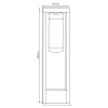 Уличный светильник Gauss Aura GD019